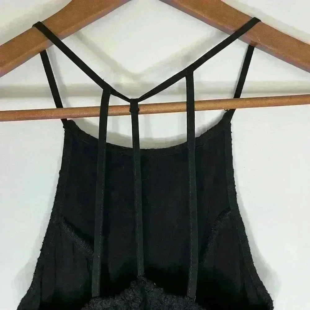 Abercrombie  & Fitch Lacey Black Dress Size Xs - Picture 7 of 7